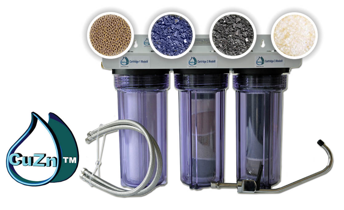 CuZn Water Filtration product banner