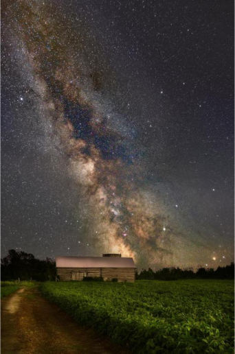 Milky Way over Beckwith Township