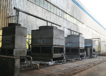 Zhongyuan GKN Cylinder cooling tower vulcan treatment