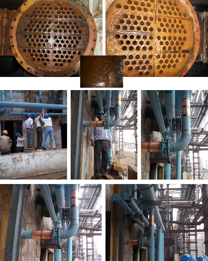 chemical factory chiller lines vulcan descaler