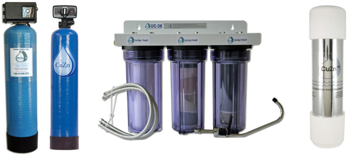 cuzn clean water filter no back washing