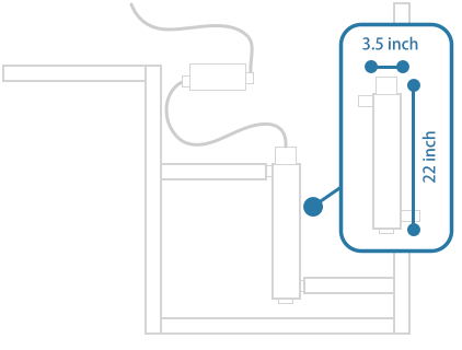 Viqua UV on basement water pipes line diagram